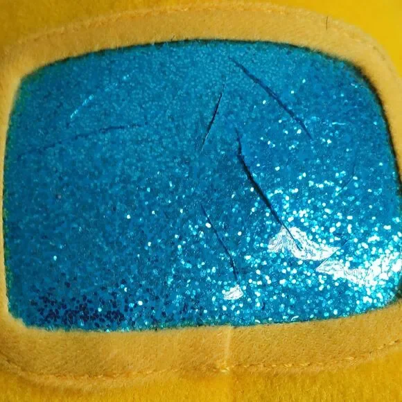 Eden Teletubbies 1998 Vintage Stuffed Plush Animal Toy Laa Laa Yellow 12" FAIR - Picture 7 of 7